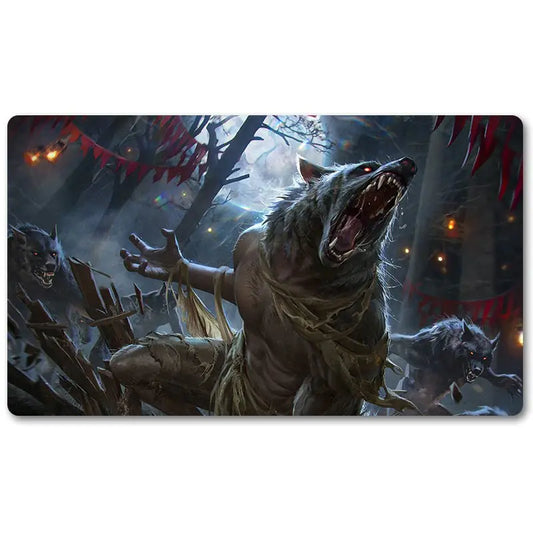 Board Game MTG Playmat Size 23.6X13.8 in Games Mousepad PlaymatsCompatible for TCG CCG Table Mats Free Bag
