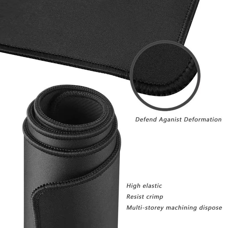 Game Mouse Pad Japanese Samurai Devil Mouse Pad Black Ghost Face Gamer Desk Pad Mouse Pad Carpet Accessories Table Pad